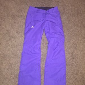 Salomon snow pant.